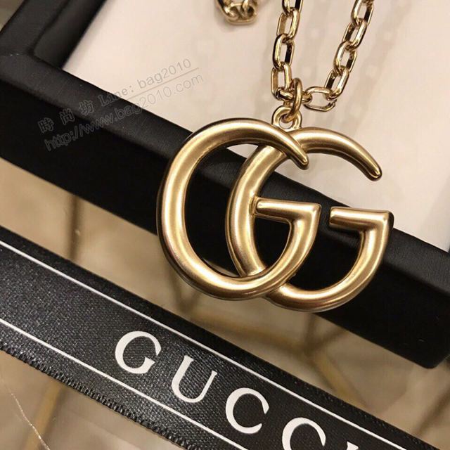 GUCCi飾品 古馳情侶款項鏈 Gucci粗鏈 長鏈  zgbq1111